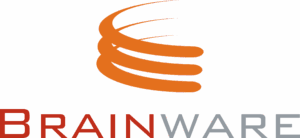 Logo of software company Brainware.