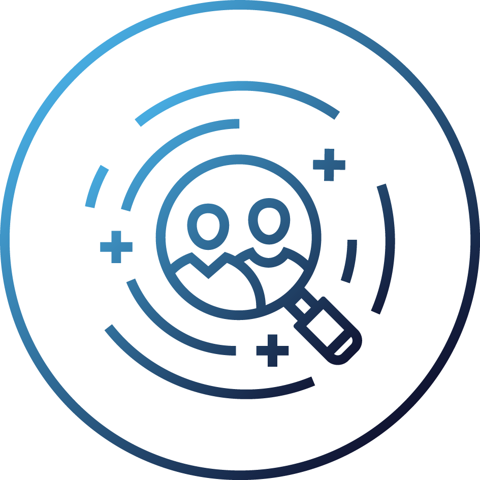 Icon of a person representing career development