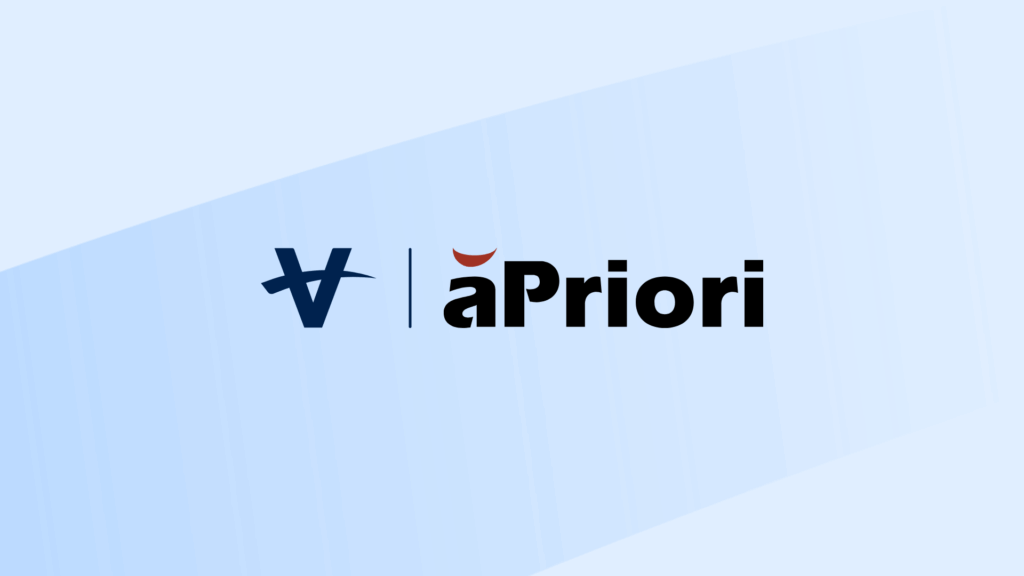 aPriori Receives Growth Investment From Vista Credit Partners for Its Manufacturing Insights Platform